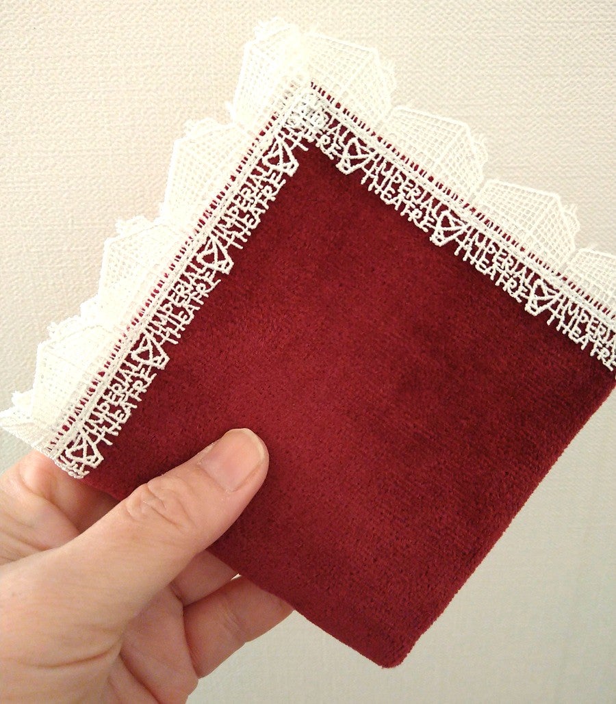 近沢レース×帝国劇場】オリジナルレースタオルハンカチ | sakura