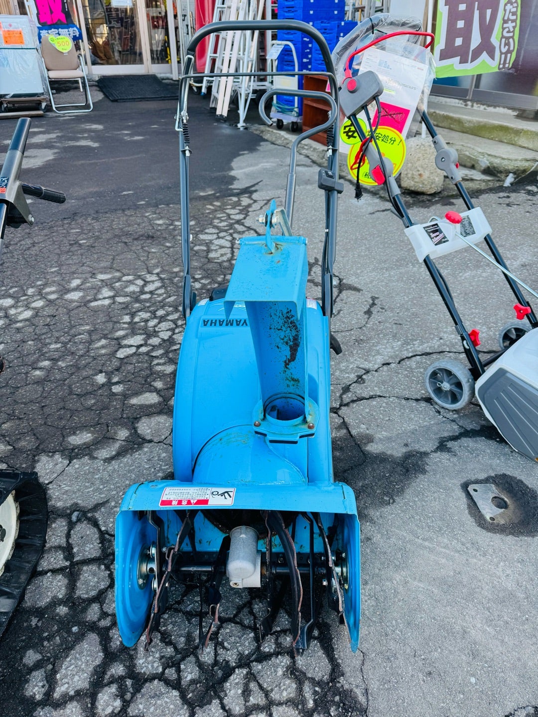 ヤマハの小型除雪機ゆっきぃ！ 青森市の | 青森市のリサイクルショップ