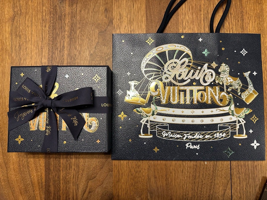 美品】LOUIS VUITTON ルイヴィトン 紙袋 ショッパー 村上隆コラボ 美品