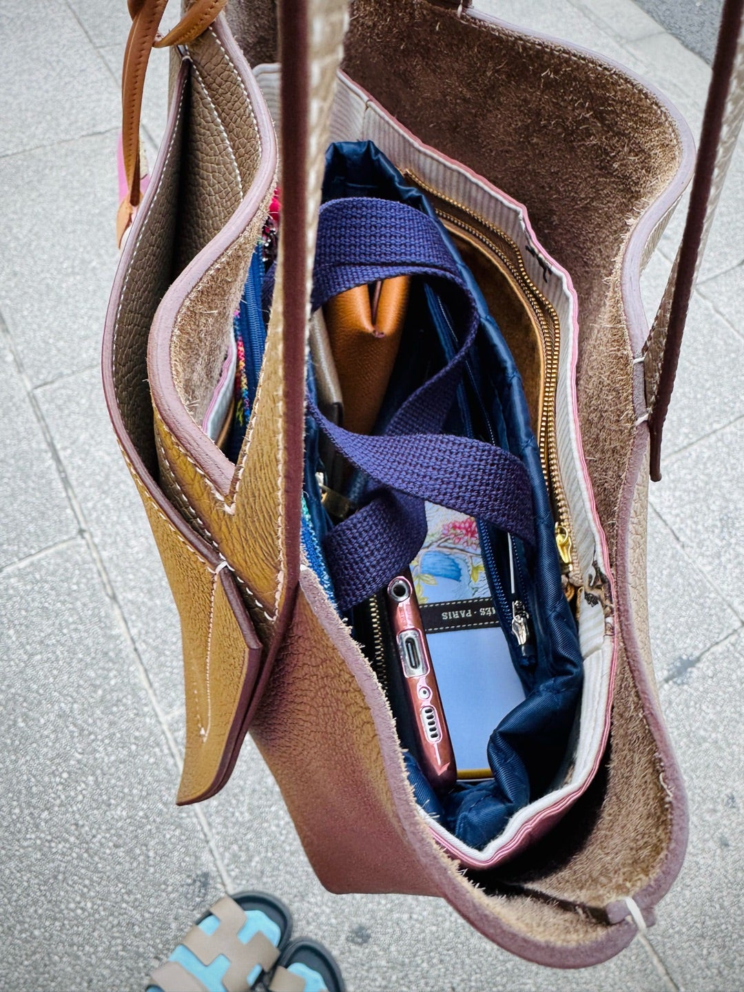 学校フェイラー ハイジ バッグインミニバッグ 使い始めました バッグ