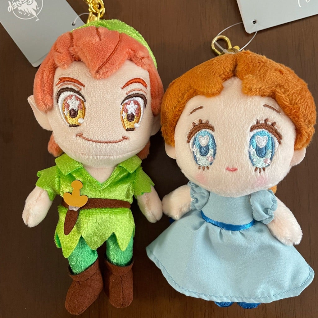 ピーター・パン ぬいぐるみキーチェーン TINY ウェンディ タイガー