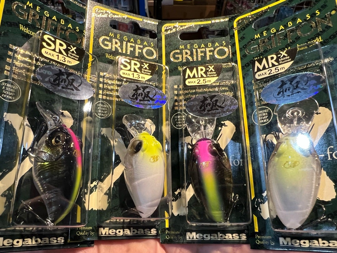 魚矢限定カラー メガバス グリフォン SR、MR | HAMAスタッフBLOGⅡ
