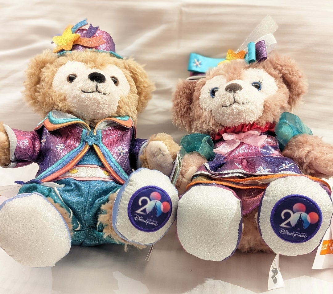 ステラルー 香港 イースター ぬいぐるみキーホルダー ダッフィー