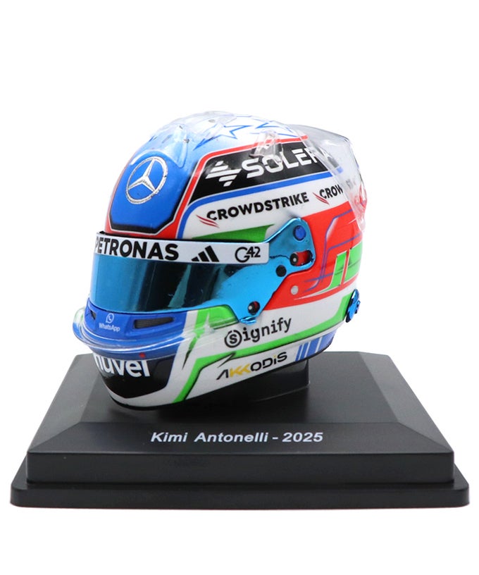 キミ・アントネッリ メルセデス2025年仕様1/5スケールヘルメット 新