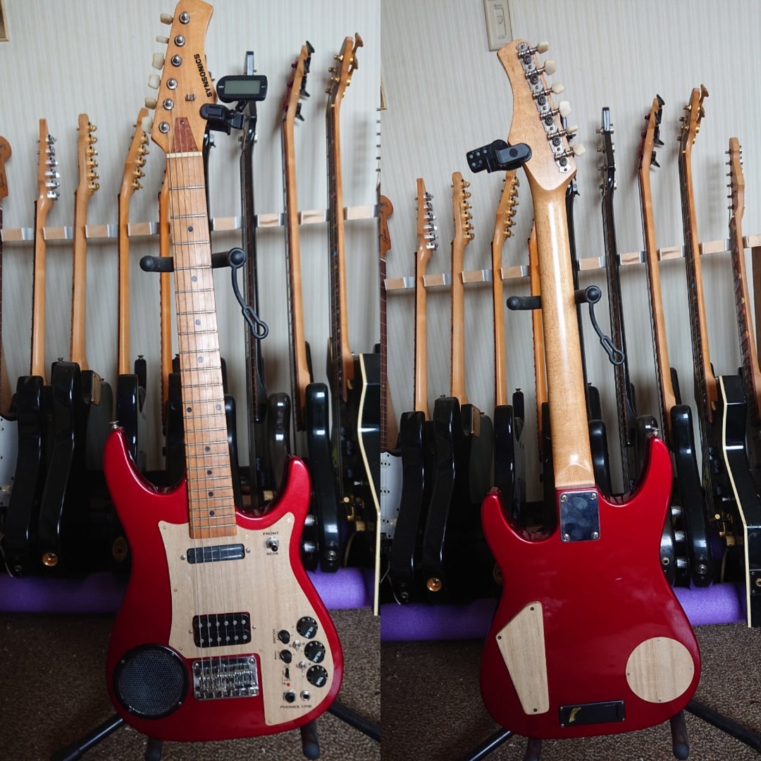 SYNSONICSエレキギターのカスタム その③ | 蜂坊主のブログ Bee's