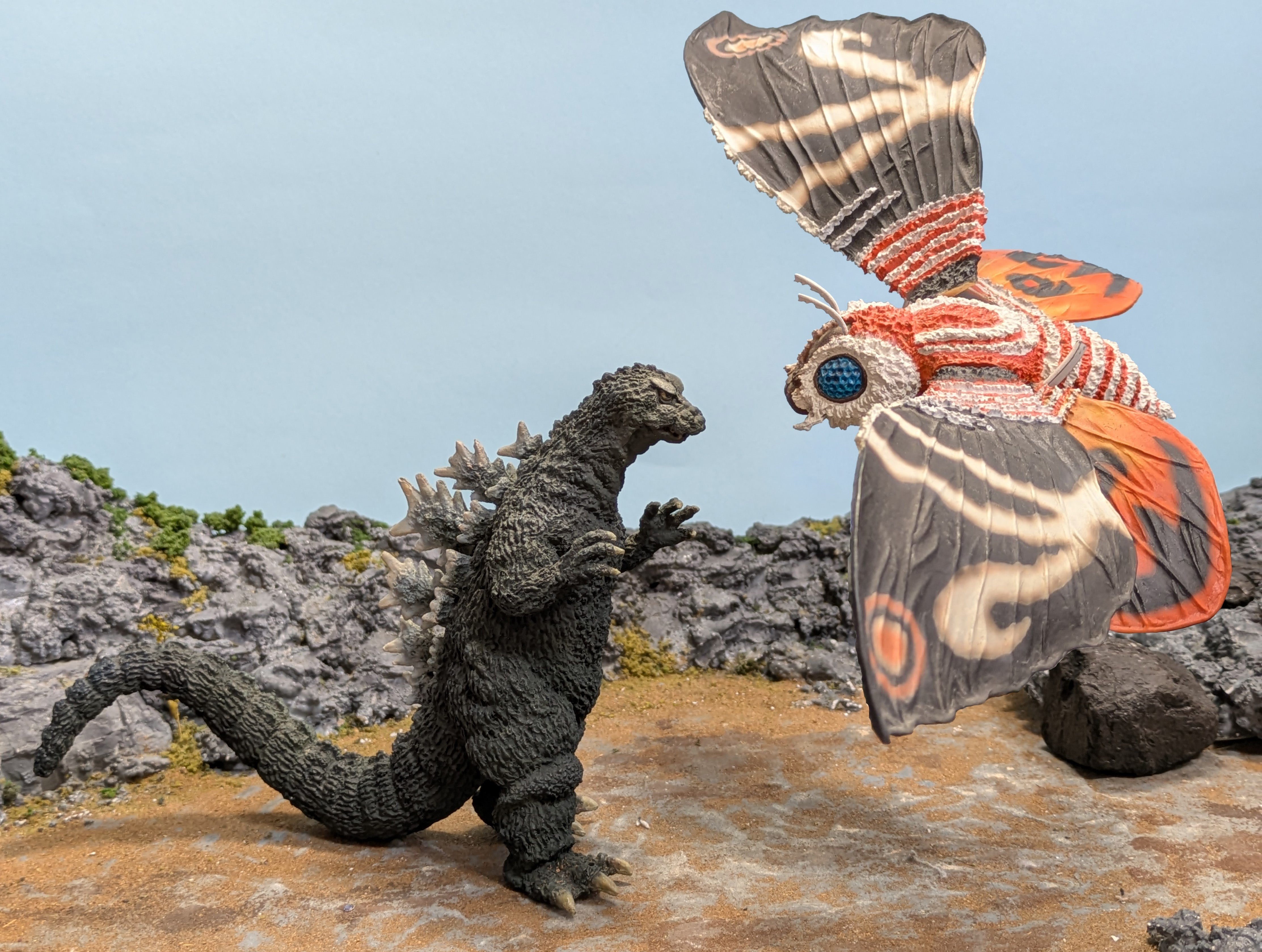 モスラ対ゴジラ】クラッシュ・オブ・ゴジラ・パーフェクトジオラマ