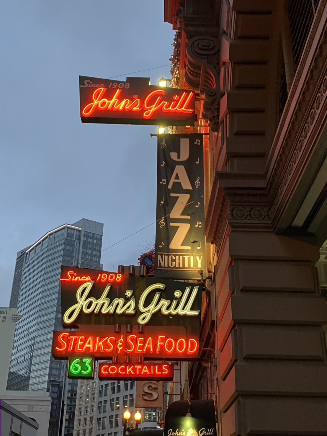 カリフォルニア旅行記④ サンフランシスコで人気の老舗ステーキ