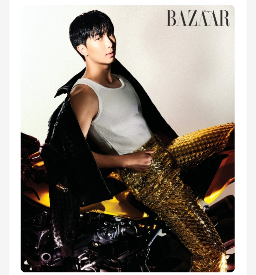 BTS RM】ナムジュン ボッテガヴェネタ（Harper's BAZAAR） | Bコレ BTS