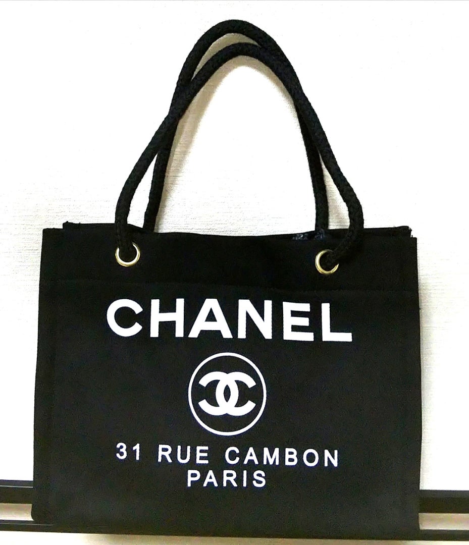 CHANEL ノベルティのキャンバストートバッグ | メロディ～ちゃんの楽屋♪