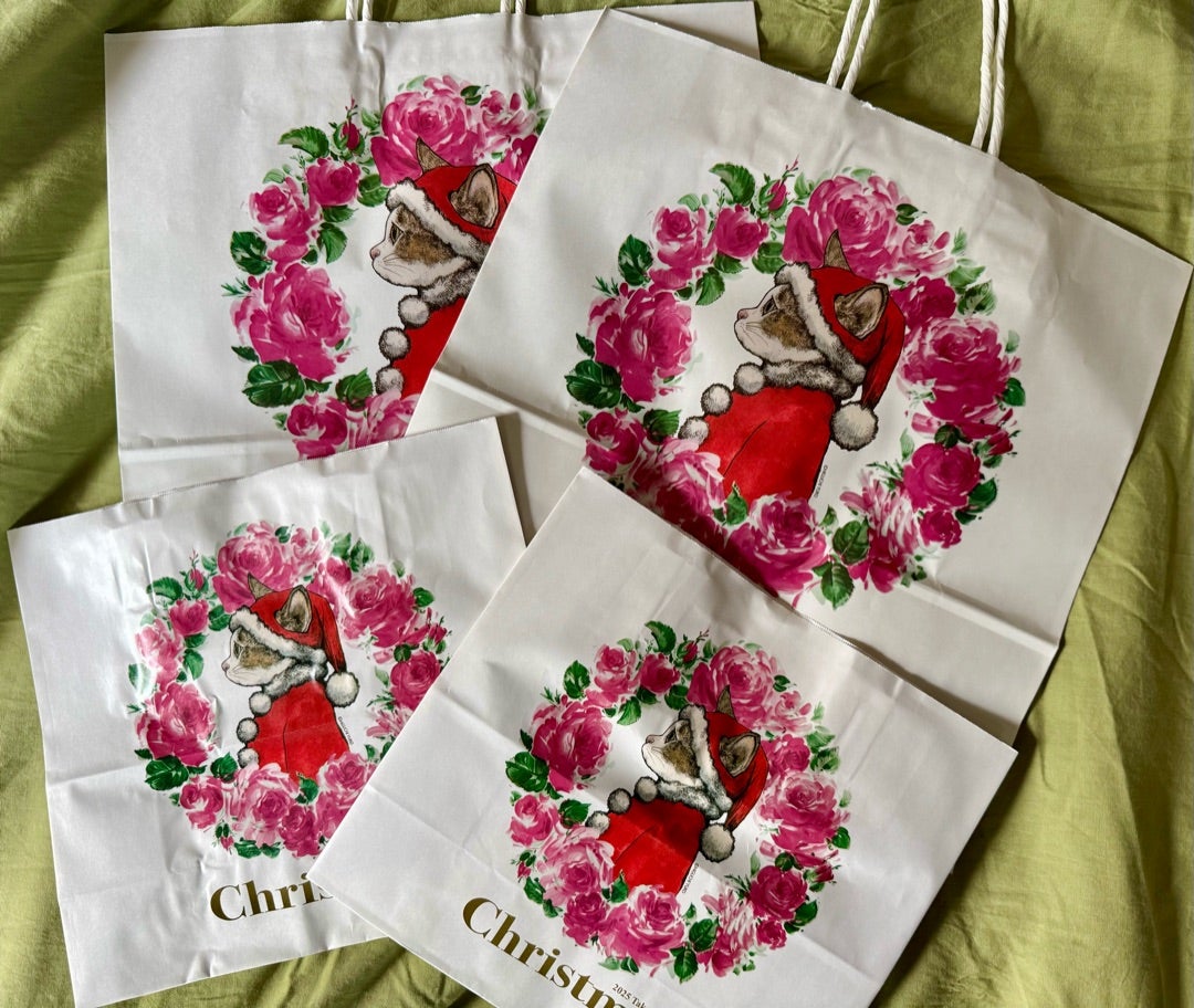 2025年11月の〈HIGUCHI YUKO×Takashimaya〉オリジナル紙袋 | 食べた