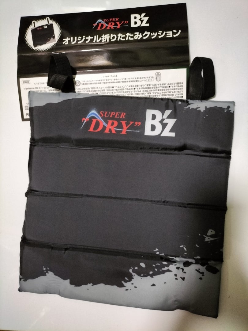 B'z×アサヒスーパードライ ノベルティクッションゲット！ | みーちゃん