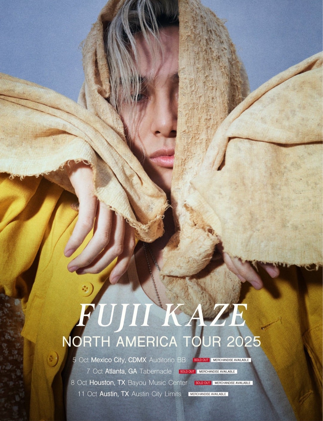 藤井風北米ツアーセミファイナルへ向かいます | 風に吹かれたkiyonのブログ