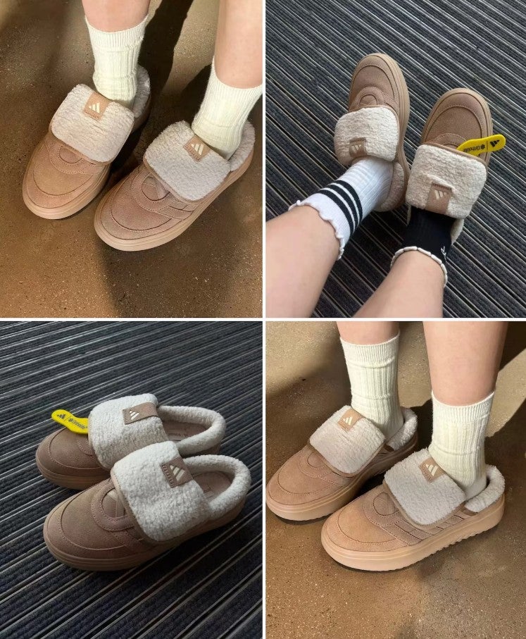 モフモフがかわいすぎるアディダススリッポン！ | 韓国発！トレンド