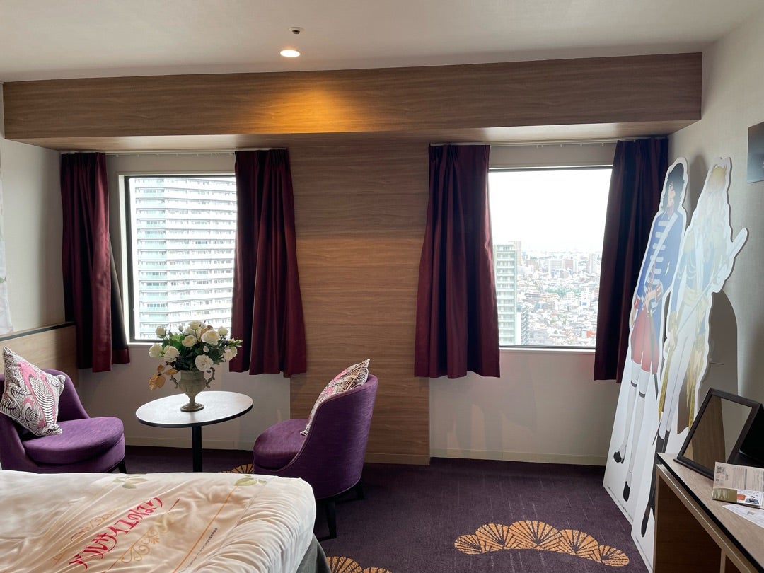 ベルサイユのばらコラボルームその5:サンシャインシティプリンスホテル