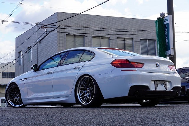製作中在庫車、BMW640iグランクーペF06の足回りチェンジで完成しました