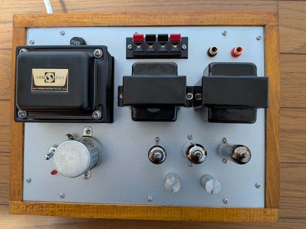 6AQ5 （6005）シングル・アンプの製作 ④ / 回路図 / 試聴結果