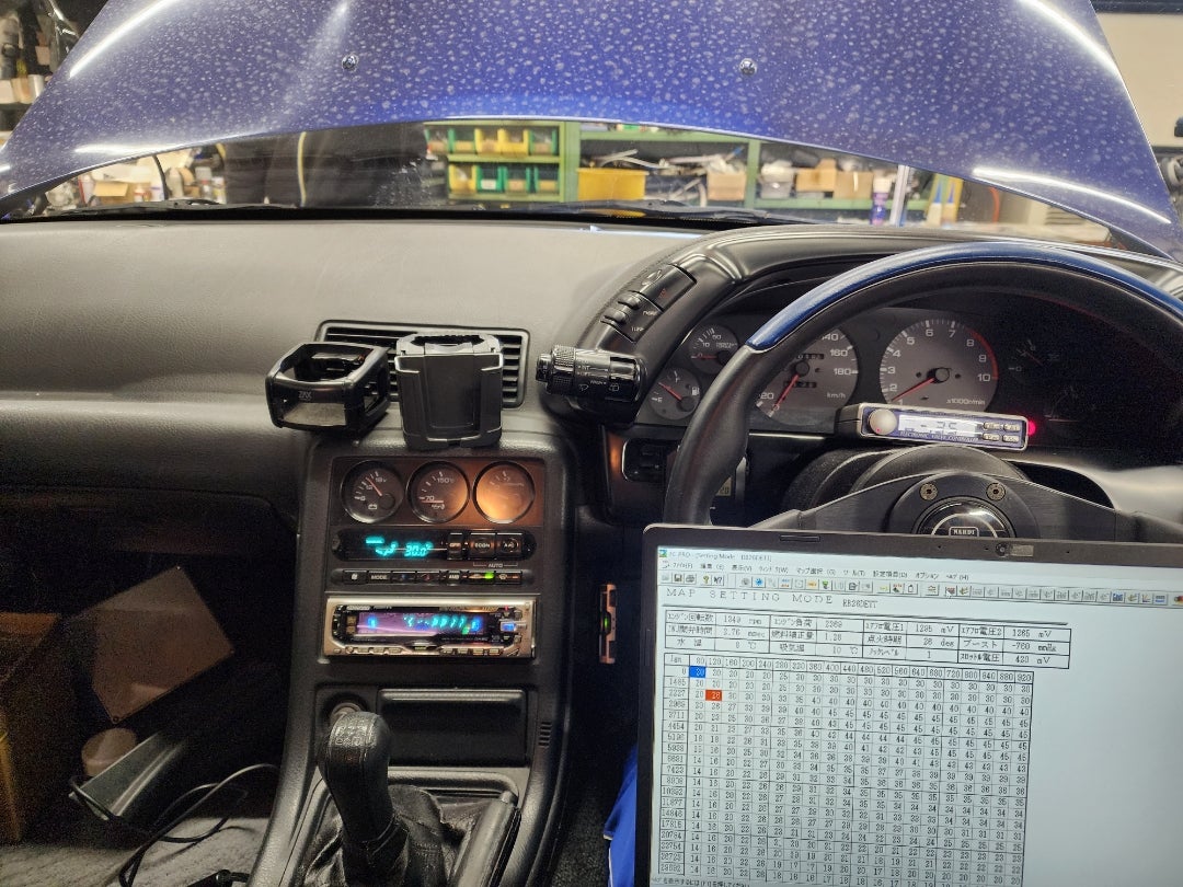 ZN6ターボセッティングとBNR32データ入力等色々しました❗の巻2026年1