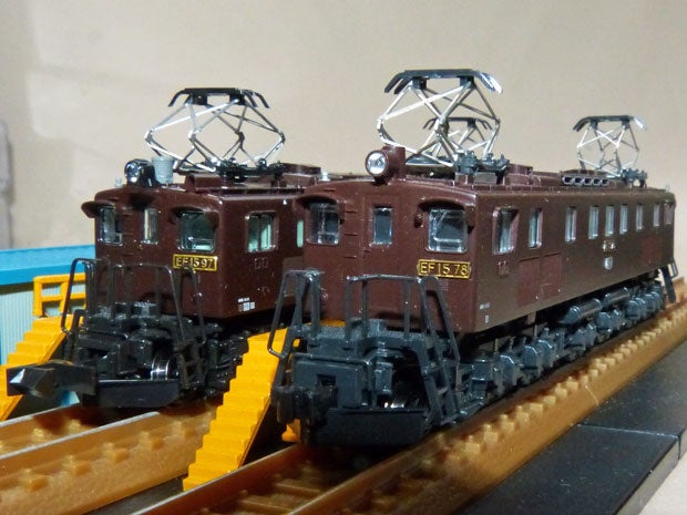 旧 EF15(3008)と比較してみる（KATO 3062-3 EF15 標準形⑧） | 東カノ
