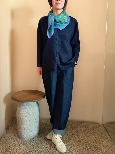 シルクコットンジャカード”のブラウス | 長野ヨーガンレール Jurgen