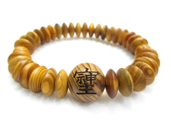 そしじ(宗、主、神)】彫刻【屋久杉 (やくすぎ)】親玉16mm