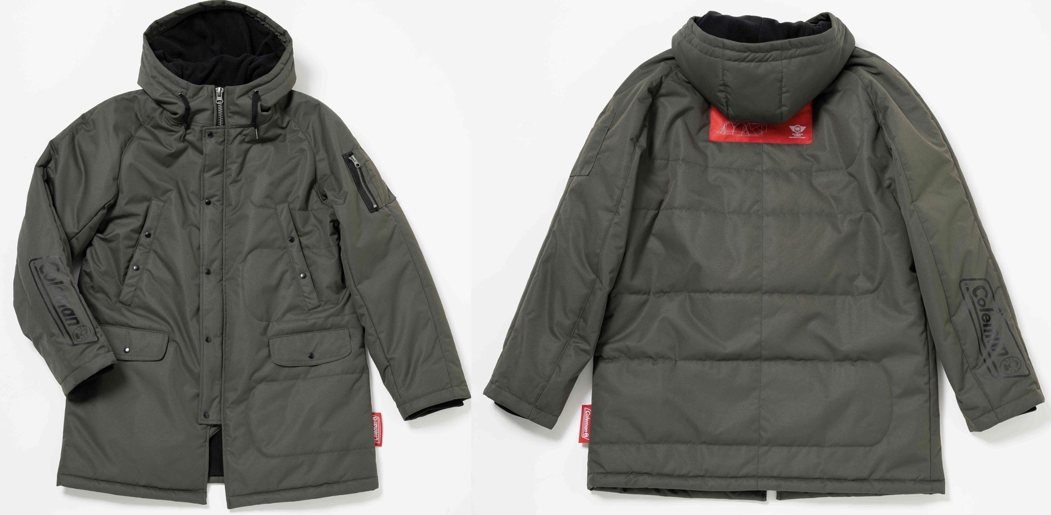 先行予約：Colemanコラボ【着るテント】防風防寒バイク用アウターが