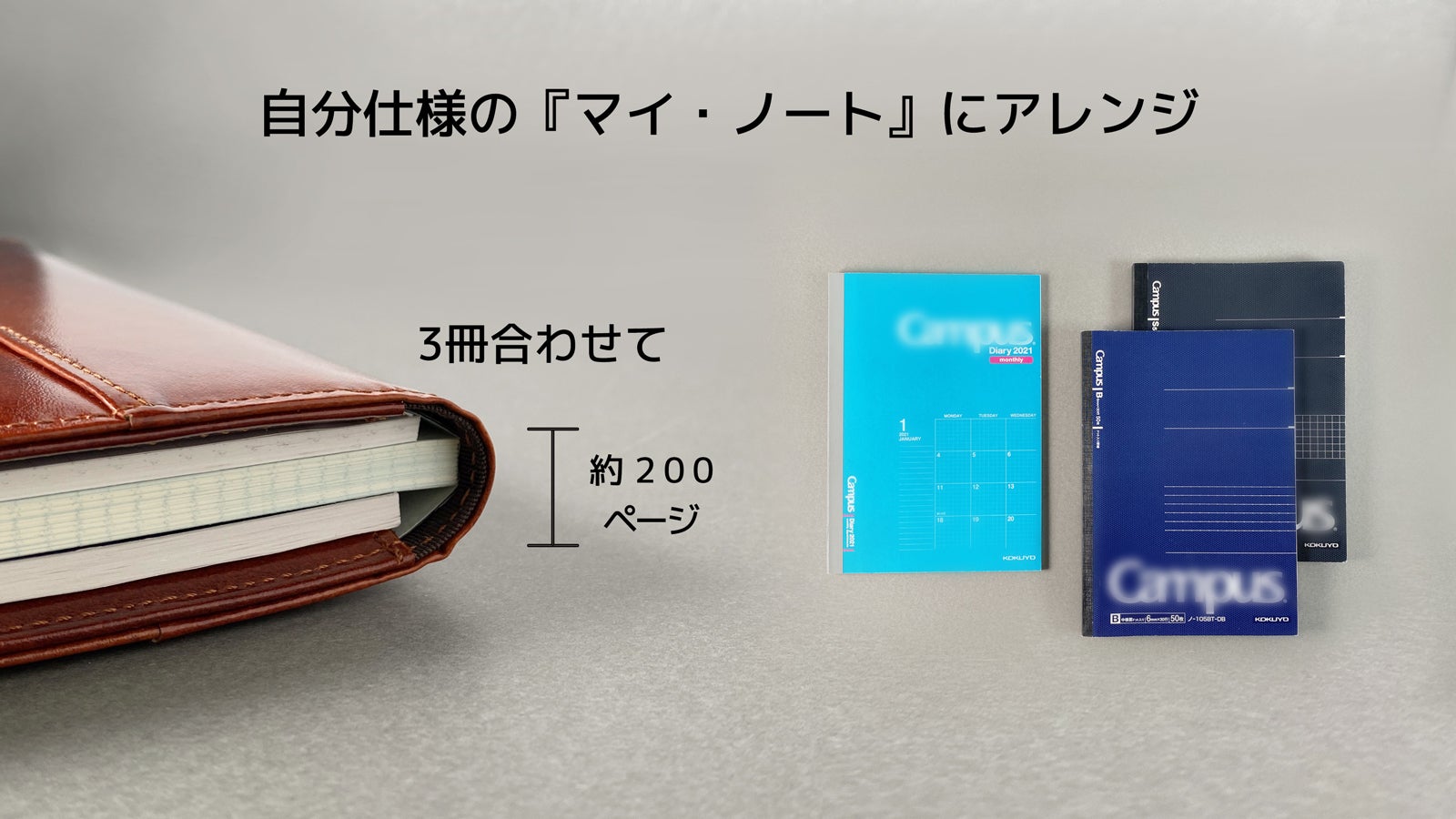 YOSHINAからアナログ管理の新提案！利便性を追求した「本革A5ノート