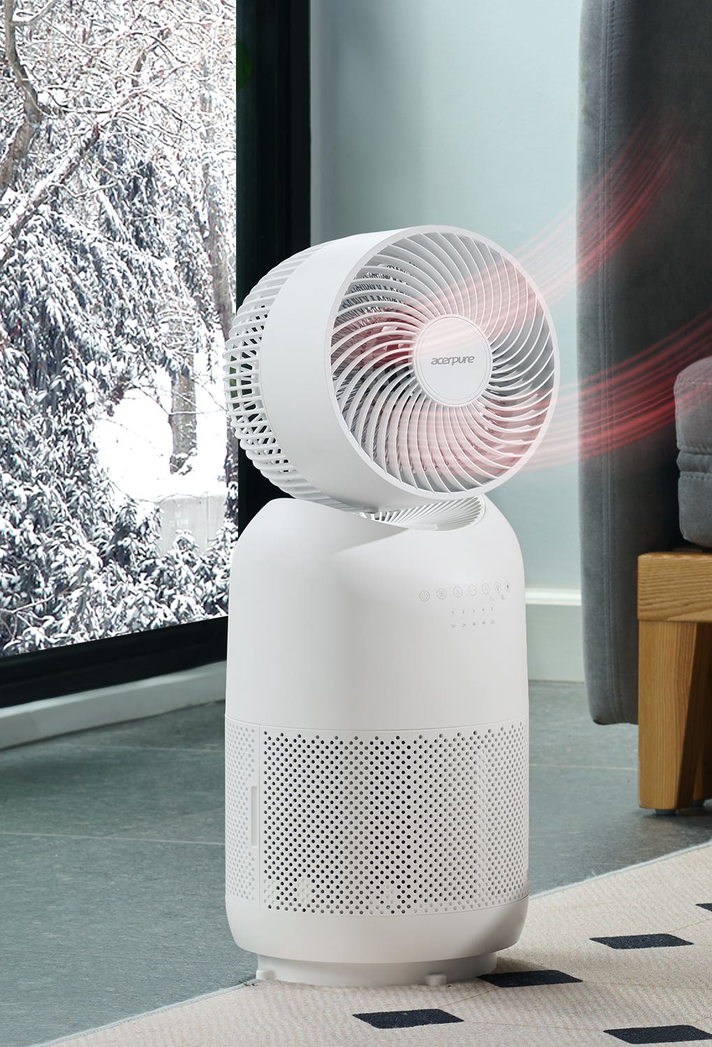 空気清浄機 ヒーター サーキュレーター ナイトライト Acerpure Cool