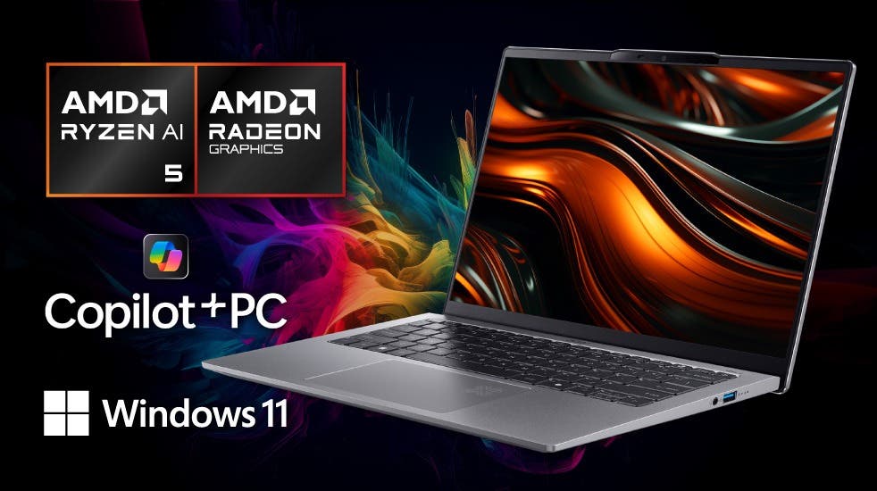 Acer ノートパソコン Swift Go 14 AI Windows 11 Home Ryzen AI 5 OLED