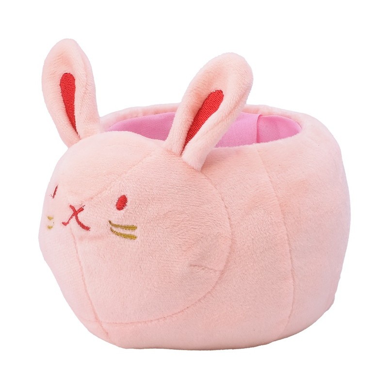 GREENHOUSE/NYふわふわ干支ポット うさぎ ピンク/NY365-PK - 花材通販