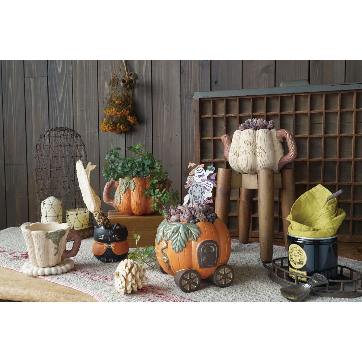 特価◎CARNAC/ハロウィンパンプキンキャリージ25-S-OR オレンジ