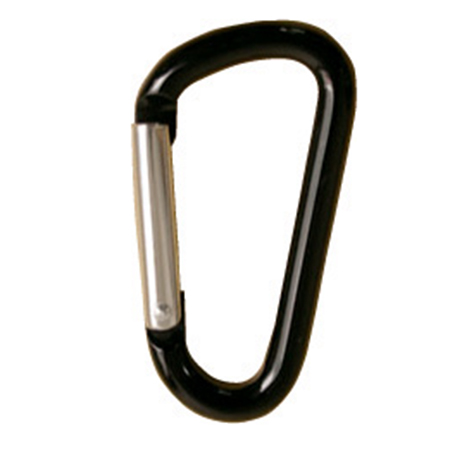 NBK日本紐釦貿易/カラビナ L 2個 黒/MF660-B - 花材通販はなどんやアソシエ