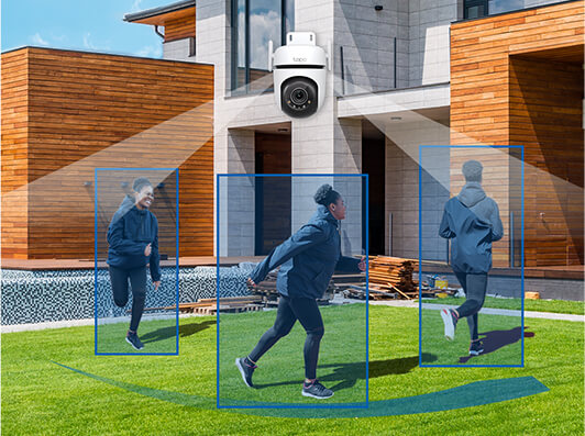 Tapo 屋外防犯カメラ 400MP 屋内/屋外 パンチルト Tapo C520WS/A