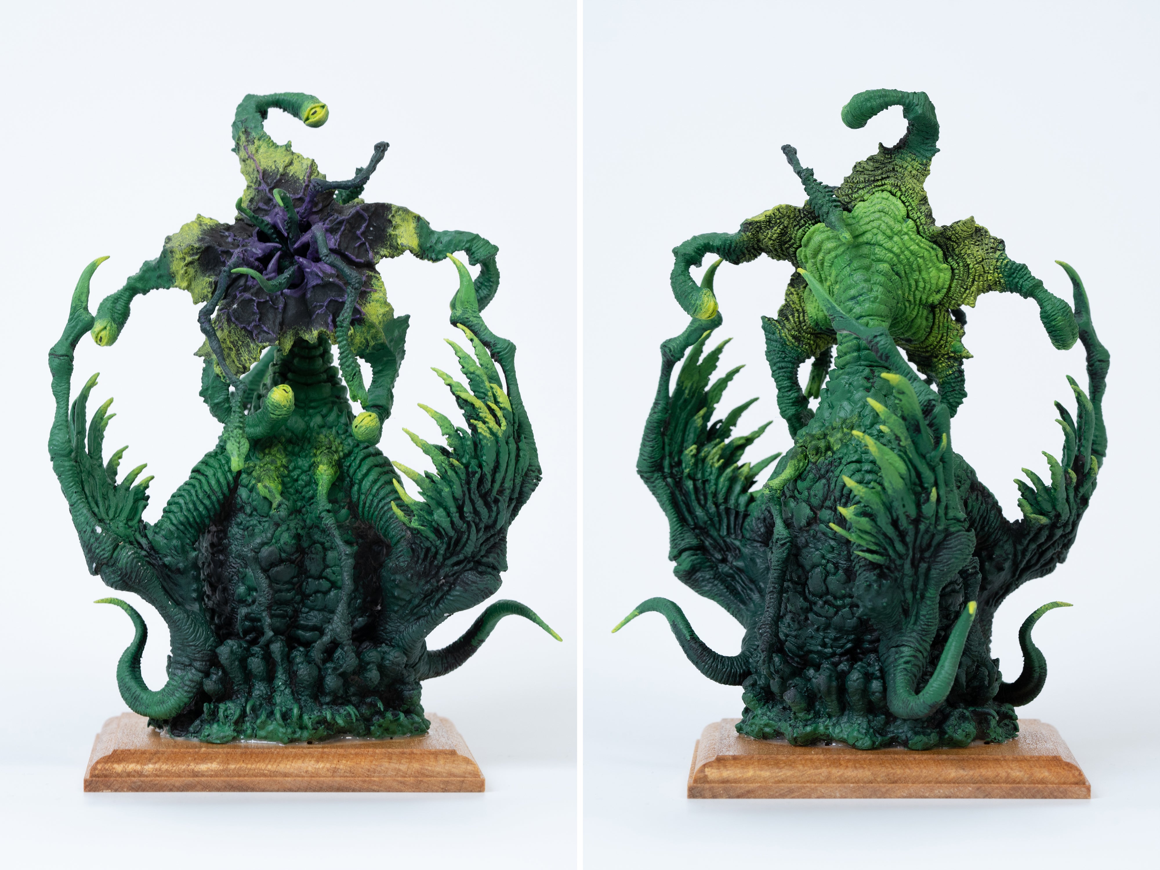 ご報告】大山竜デザイン《古のもの》デコマス完成！ ＆ 塗装フィギュア