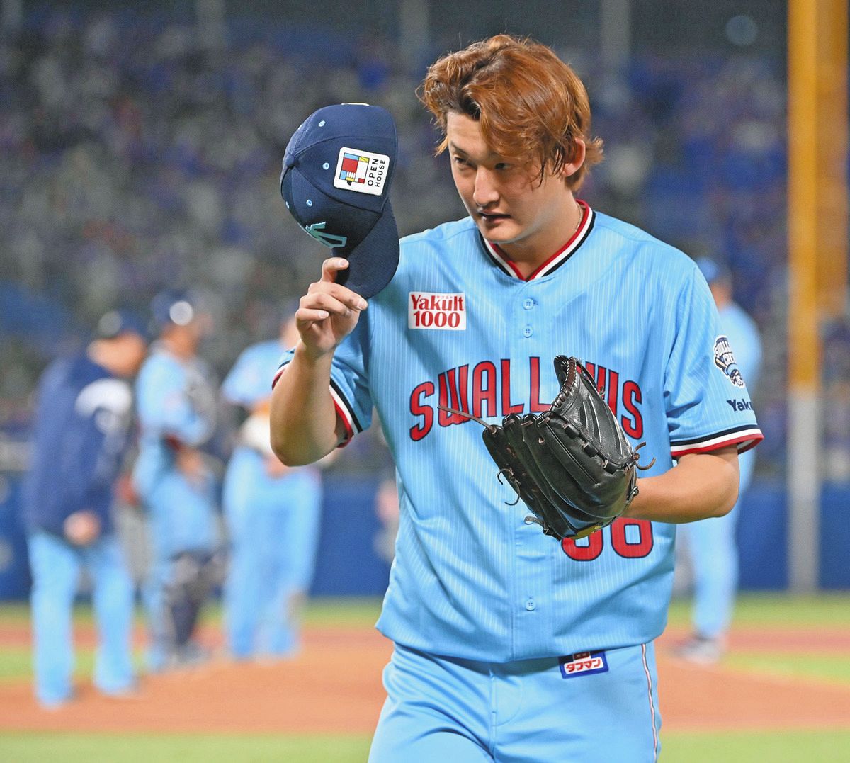 ヤクルト・阪口皓亮、「僕も僕自身にがっかり」古巣・DeNA相手に先発も