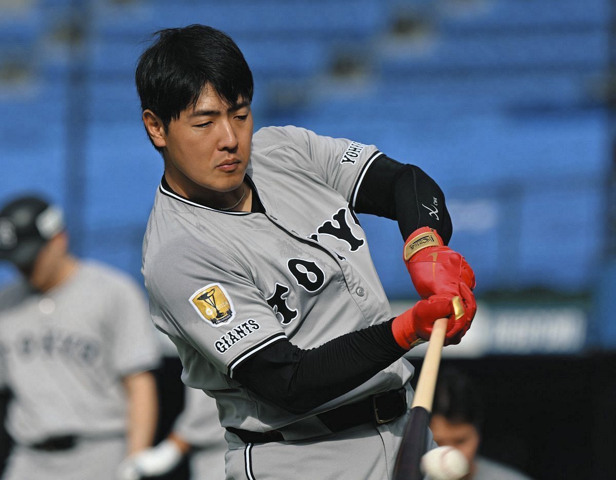 岡本和真の背番号「7」に決定、球団発表…待望の日本選手獲得、公式