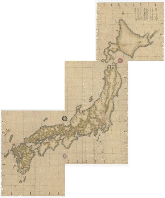 伊能小図」2例目の副本 測量線や色彩明瞭、重文級の発見：中日新聞Web