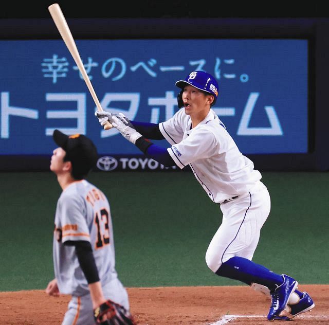 中日・京田、貴重な追加点たたき出す一発！1カ月ぶり2号ソロ 快投した