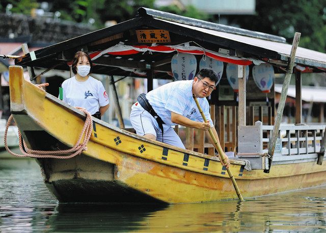 提灯職人が長良川鵜飼船頭目指し奮闘 人材不足に名乗り：中日新聞Web