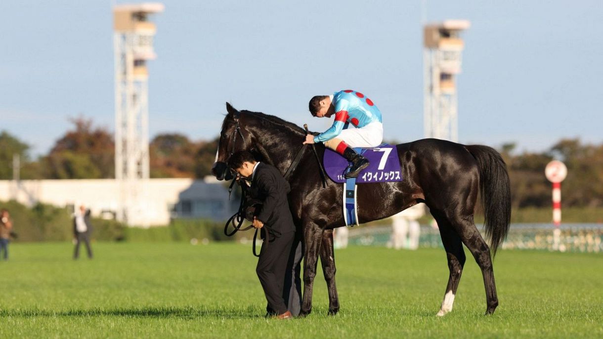 ルメールが馬上でおじぎ 11年ぶりの天覧競馬でスタンド前でスタッフ
