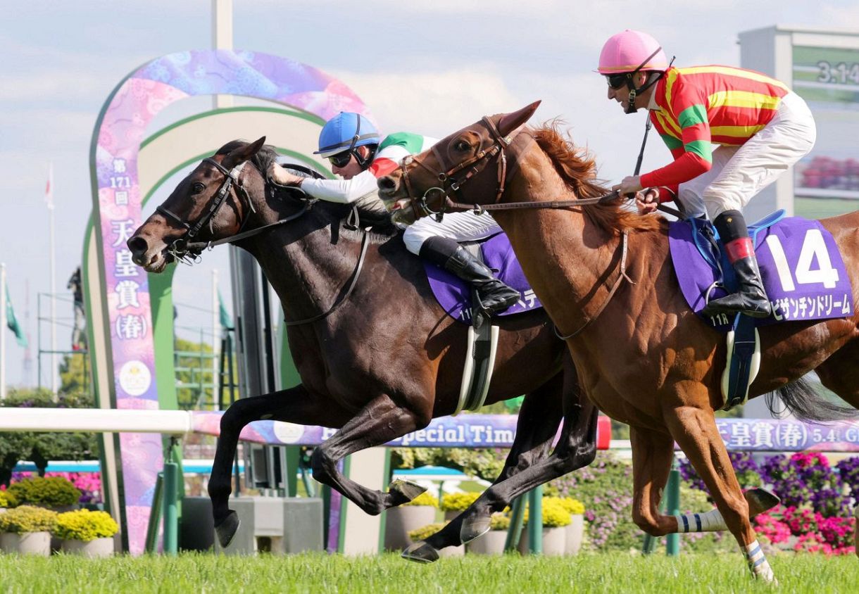 天皇賞・春】1番人気ヘデントールが人気にこたえG1初制覇！ 2着