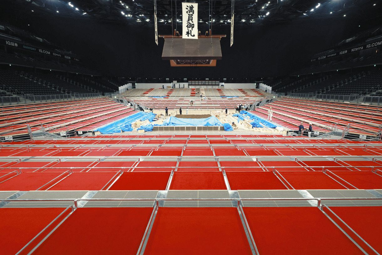 動画】広さ1.3倍に！大相撲名古屋場所ゆったり楽しんで IGアリーナ升席