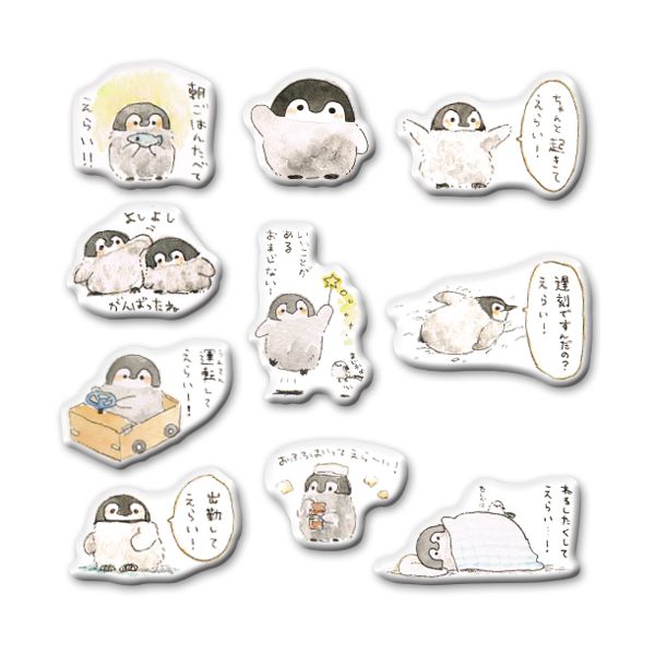 グッズ: コウペンちゃん マシュマロシール 【2017年11月出荷予定分