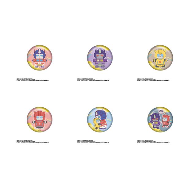 グッズ: トランスフォーマー もちぼっつ 缶バッジコレクション 【1BOX