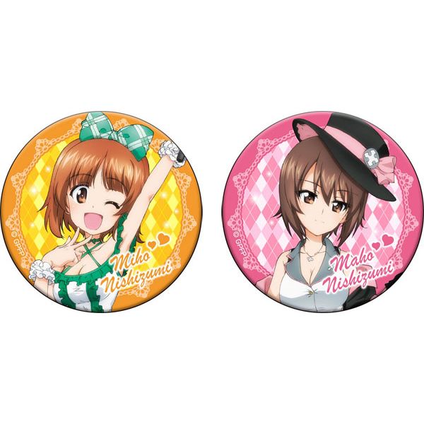 アパレル: ガールズ＆パンツァー 最終章 描き下ろし缶バッジセット A