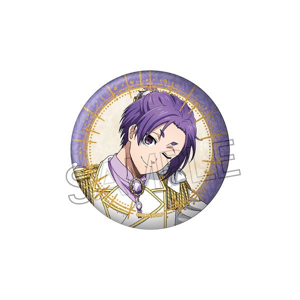 グッズ: ブルーロック 箔押し缶バッジ -玉座 Vol.3 Duel- 御影玲王