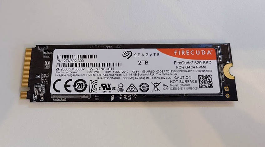 Seagate Firecuda 520 PCIe Gen 4 2TB SSD Review - Chillblast