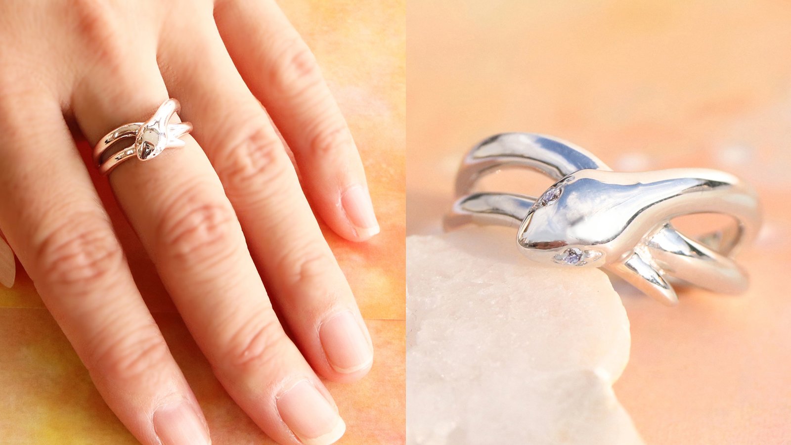 2025年の繁栄を願う 幸せのシンボル 「白へびアクセサリー」｜Creema