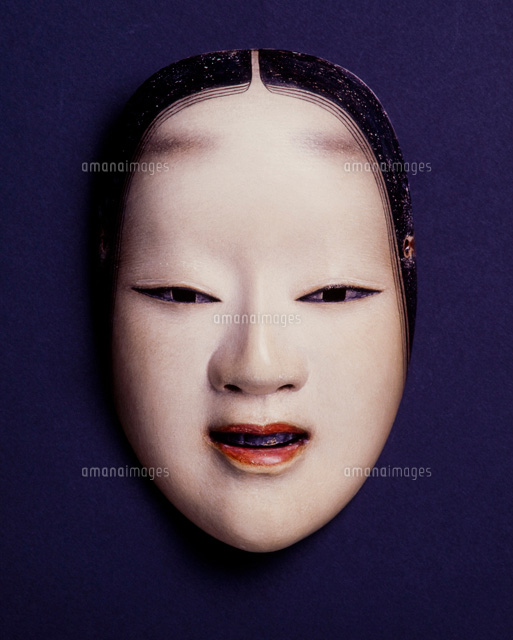 能面 小姫（こひめ）[22806000040]の写真・イラスト素材｜アマナイメージズ