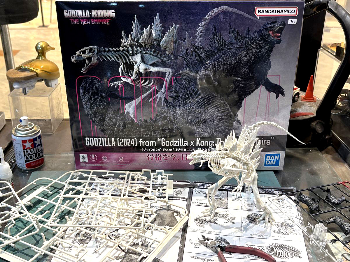 映画『ゴジラxコング 新たなる帝国』のゴジラを製作【達人のプラモ術