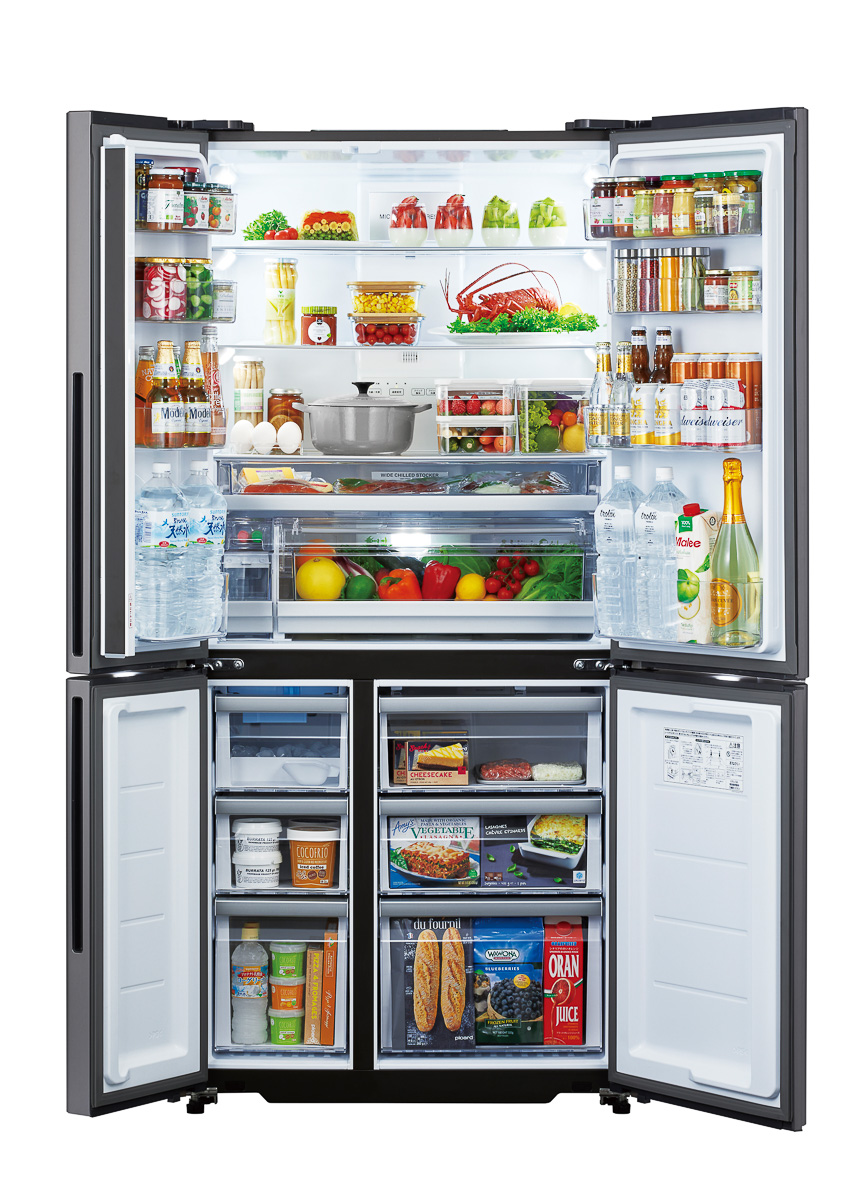 ラップなしで野菜保存に大型冷凍室も！最新薄型冷蔵庫でおうちごはんを